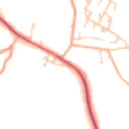 Daytime road noise heatmap for WR10 2GF