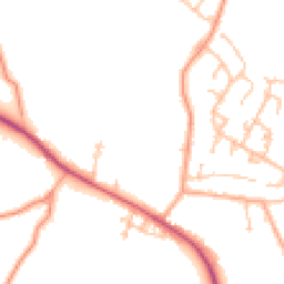 Daytime road noise heatmap for WR10 2GJ