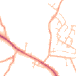 Daytime road noise heatmap for WR10 2GN