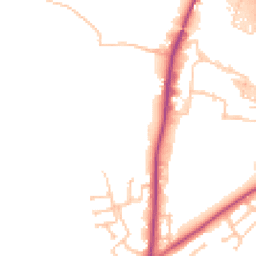Daytime road noise heatmap for WR10 2GT