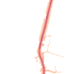 Daytime road noise heatmap for WR10 2GW