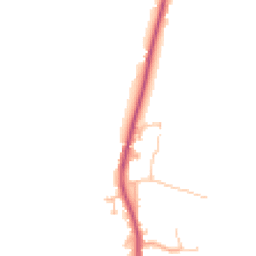 Daytime road noise heatmap for WR10 2GX