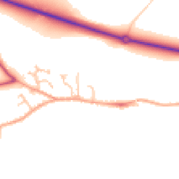 Daytime road noise heatmap for WR10 2HY