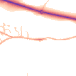 Daytime road noise heatmap for WR10 2HZ