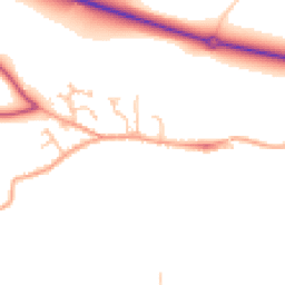 Daytime road noise heatmap for WR10 2JB