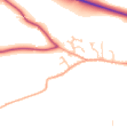 Daytime road noise heatmap for WR10 2JE