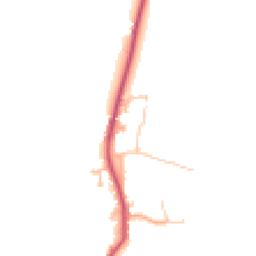 Daytime road noise heatmap for WR10 2LE