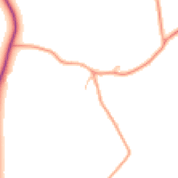 Daytime road noise heatmap for WR10 2LJ