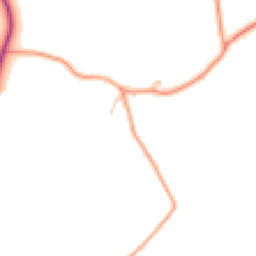 Daytime road noise heatmap for WR10 2LL