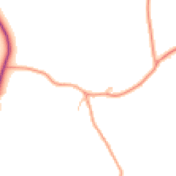 Daytime road noise heatmap for WR10 2LQ