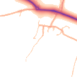 Daytime road noise heatmap for WR10 2PL