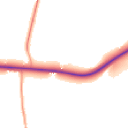 Daytime road noise heatmap for WR10 2QS