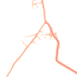 Daytime road noise heatmap for WR10 2RB