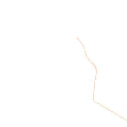 Night-time road noise heatmap for WR10 2RB