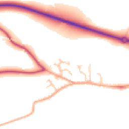 Daytime road noise heatmap for WR10 2RJ