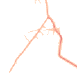 Daytime road noise heatmap for WR10 2RR