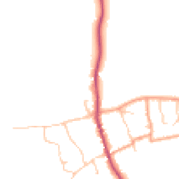 Daytime road noise heatmap for WR10 3AJ