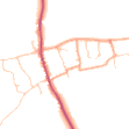 Daytime road noise heatmap for WR10 3AS