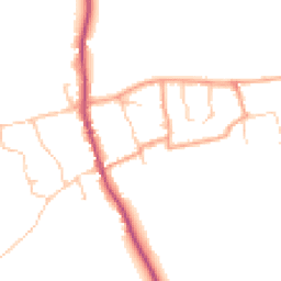 Daytime road noise heatmap for WR10 3AT