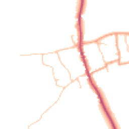 Daytime road noise heatmap for WR10 3BL