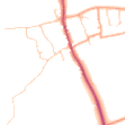 Daytime road noise heatmap for WR10 3BU