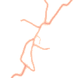 Daytime road noise heatmap for WR10 3DZ