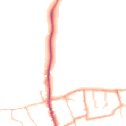 Daytime road noise heatmap for WR10 3FG