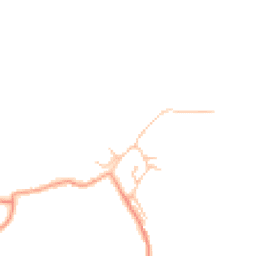 Daytime road noise heatmap for WR10 3LR