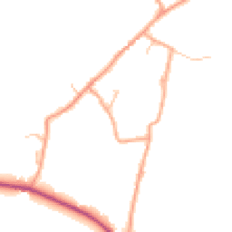 Daytime road noise heatmap for WR10 3LZ