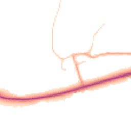 Daytime road noise heatmap for WR10 3NT