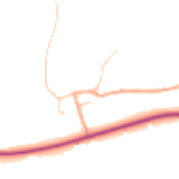 Daytime road noise heatmap for WR10 3NX