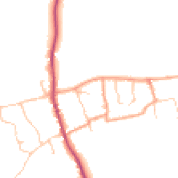 Daytime road noise heatmap for WR10 3PE