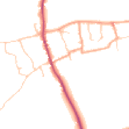 Daytime road noise heatmap for WR10 3PY