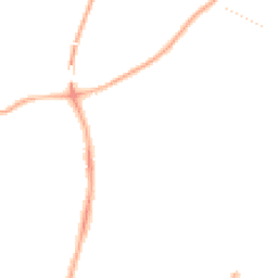 Night-time road noise heatmap for WR11 1HT