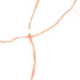 Night-time road noise heatmap for WR11 1JX
