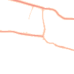Daytime road noise heatmap for WR11 2QX