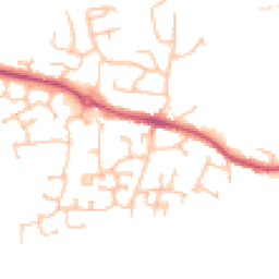 Daytime road noise heatmap for WR11 2RP
