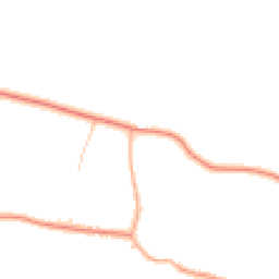 Daytime road noise heatmap for WR11 2SY