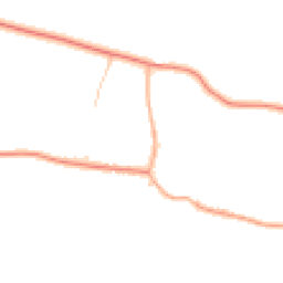 Daytime road noise heatmap for WR11 2SZ