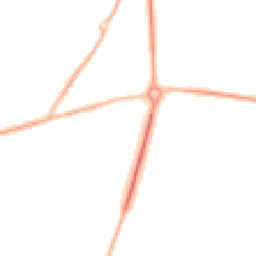 Night-time road noise heatmap for WR11 3EJ