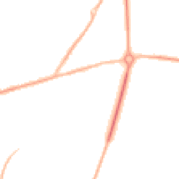 Night-time road noise heatmap for WR11 3ES