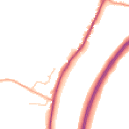 Daytime road noise heatmap for WR11 4HY