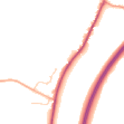 Daytime road noise heatmap for WR11 4LT