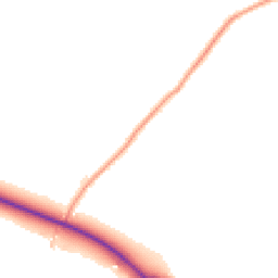 Daytime road noise heatmap for WR11 4TX