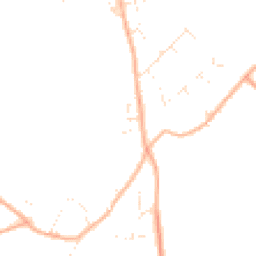 Daytime road noise heatmap for WR11 7AN