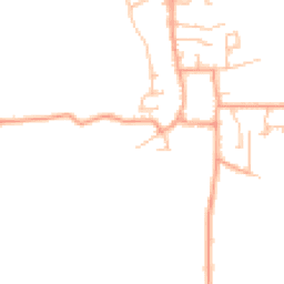 Daytime road noise heatmap for WR11 7EP