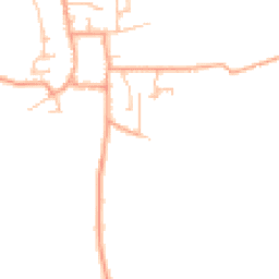 Daytime road noise heatmap for WR11 7EZ