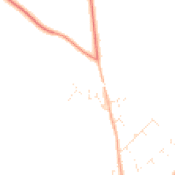 Daytime road noise heatmap for WR11 7GN