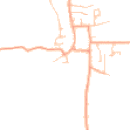 Daytime road noise heatmap for WR11 7HJ