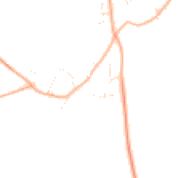 Daytime road noise heatmap for WR11 7PH